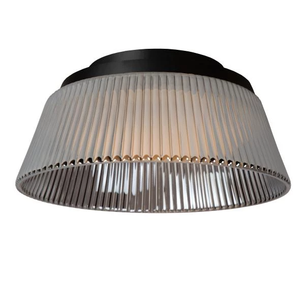 Lucide VIXI - Flush ceiling light - Ø 35 cm - LED Dim. - 1x17,6W 2900K - Smoke Grey - detail 2